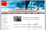 Site internet d'EFA qui est le revendeur autodesk et est un centre de formation autocad