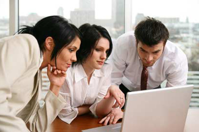 R�flexion en groupe sur la cr�ation de site internet